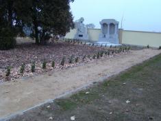 Otevření opraveného hřbitova